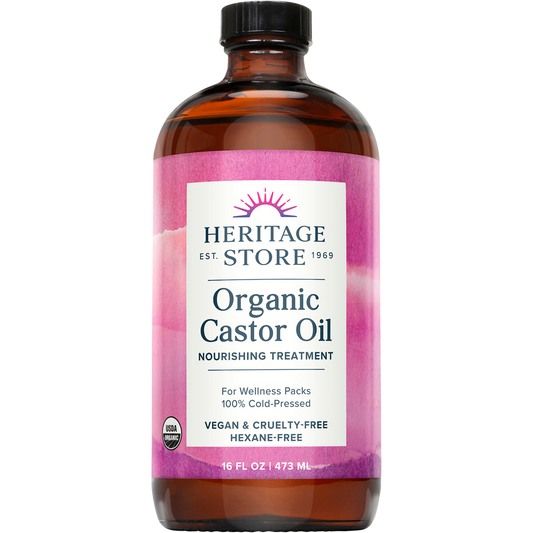 Heritage Store Organic Castor Oil