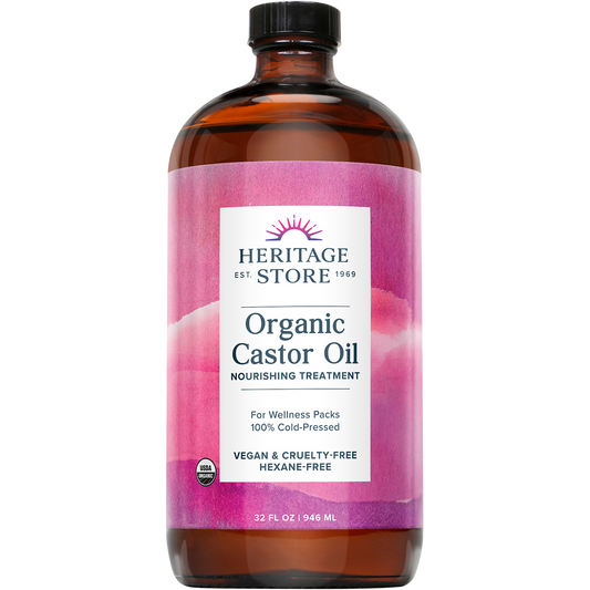 Heritage Store Organic Castor Oil