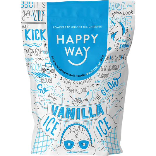 Happy Way Whey Protein Powder Vanilla