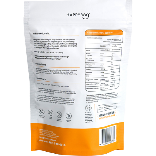Happy Way Magnesium Powder Orange