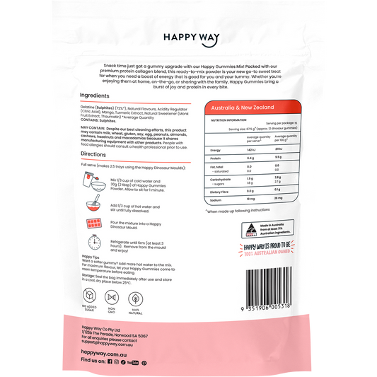 Happy Way Happy Gummies Peach