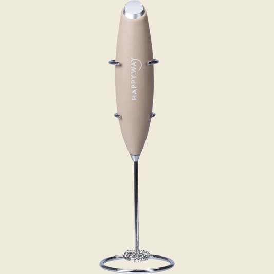 Happy Way Hand Blender Beige with Stand