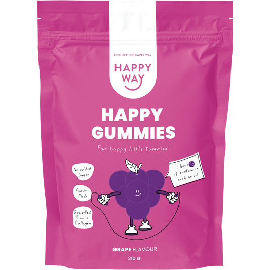 Happy Way Happy Gummies Grape
