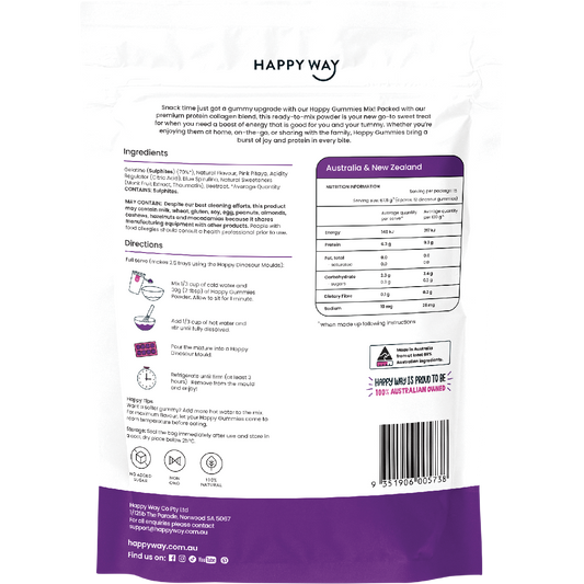 Happy Way Happy Gummies Grape