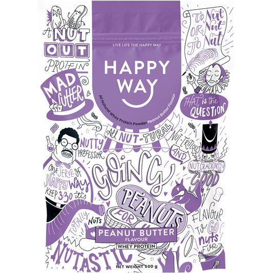 Happy Way Whey Protein Powder Peanut Butter