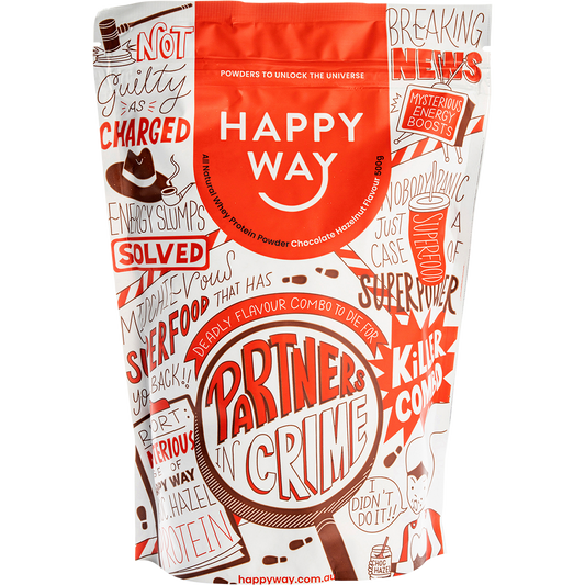 Happy Way Whey Protein Powder Chocolate Hazelnut