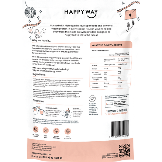 Happy Way Pea Protein Powder Vanilla