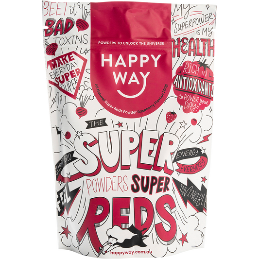 Happy Way Super Reds Powder Raspberry