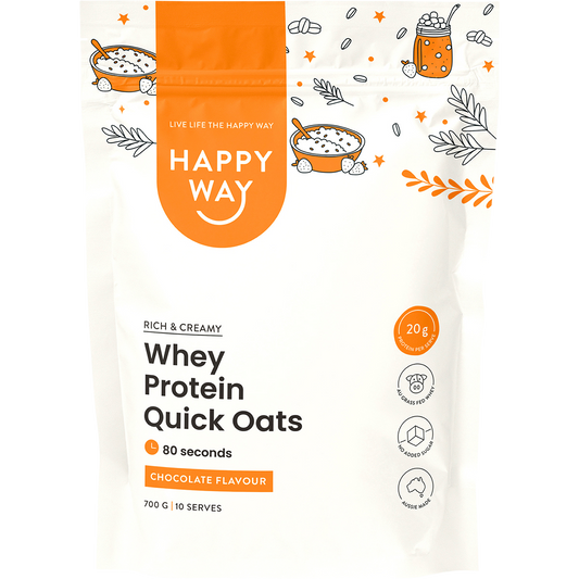 Happy Way Whey Protein Quick Oats Chocolate