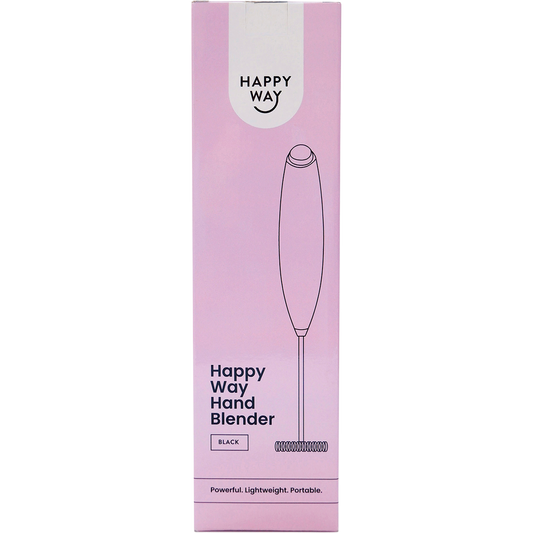 Happy Way Hand Blender Black with Stand