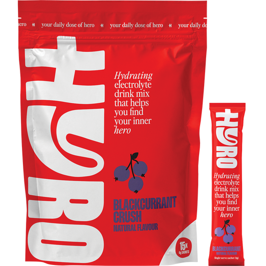 Hyro Electrolyte Sachets Blackcurrant Crush Hasta