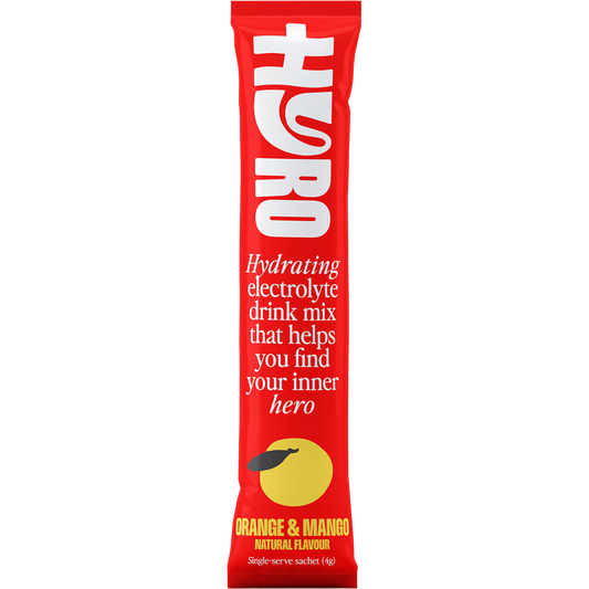 Hyro Electrolyte Sachets Orange Mango Hasta