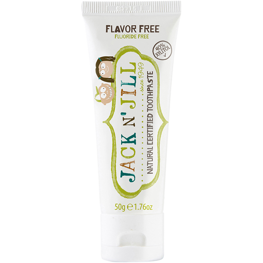 Jack N' Jill Toothpaste Children Flavour & Fluoride Free - Box of 6