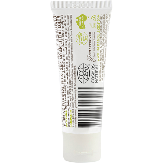 Jack N' Jill Toothpaste Children Flavour & Fluoride Free - Box of 6