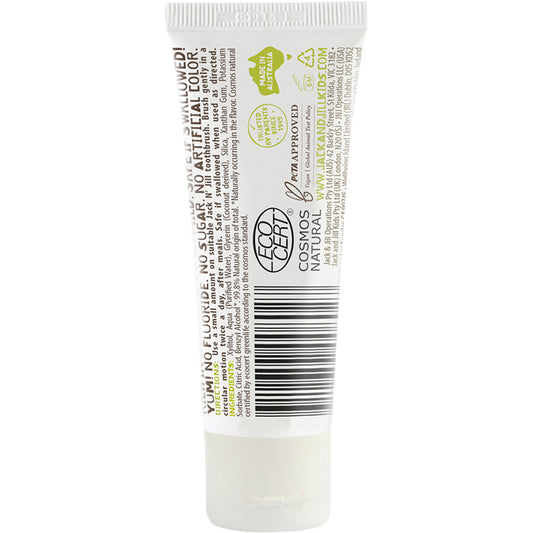 JACK N' JILL Toothpaste Children Flavour & Fluoride Free 6 x 50g