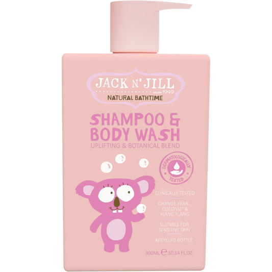 Jack N' Jill Shampoo & Body Wash Uplifting & Botanical Blend - Box of 3