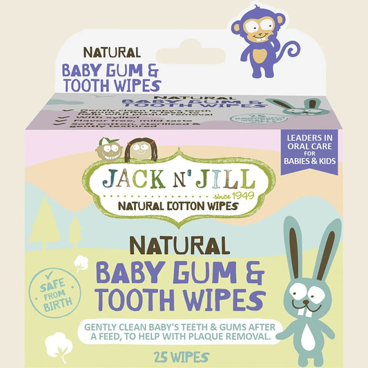 Jack N' Jill Baby Gum & Tooth Wipes - Box of 8