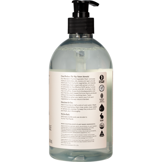 Koala Eco Fruit & Vegetable Wash Mandarin
