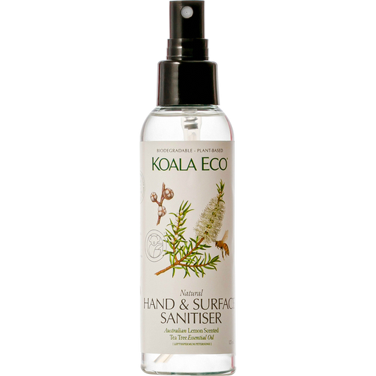 Koala Eco Natural Hand & Surface Sanitiser Lemon Scented TeaTree