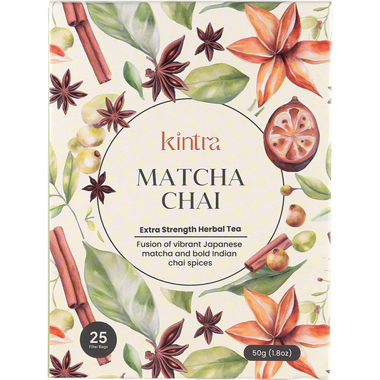 Kintra Blends Matcha Chai Tea Blend Tea Bags
