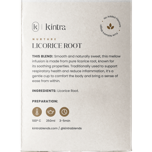 Kintra Blends Herbal Tea Bags Licorice Root