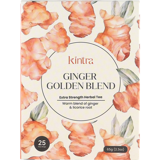 Kintra Blends Herbal Tea Bags Ginger Golden Blend