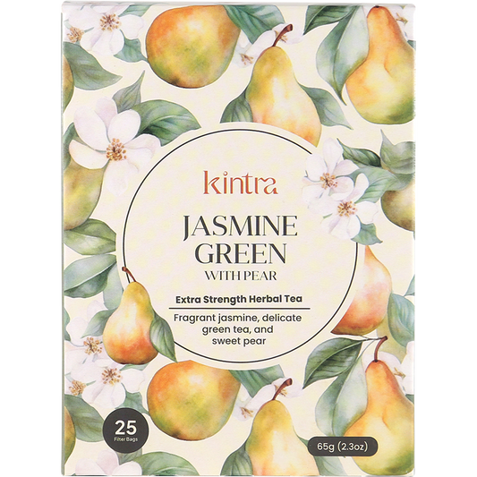 Kintra Blends Herbal Tea Bags Jasmine Green with Pear