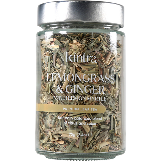 Kintra Blends Loose Leaf Tea Lemongrass & Ginger with Lemon Myrtle