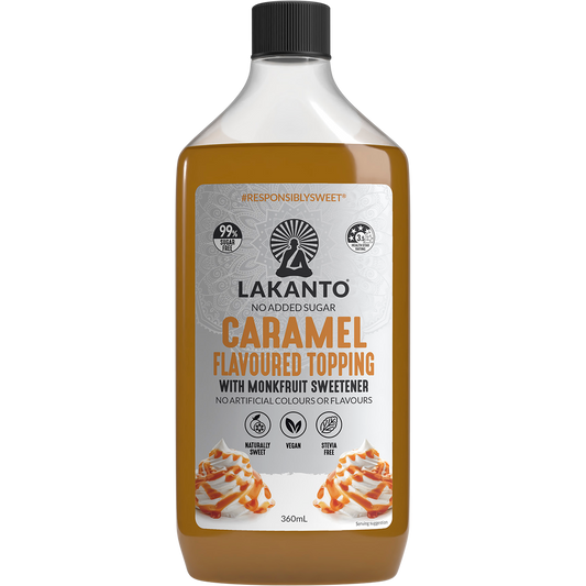 Lakanto Caramel Flavoured Topping with Monkfruit Sweetener