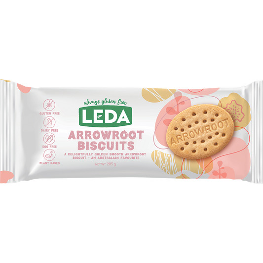 Leda Arrowroot Biscuits - Box of 8