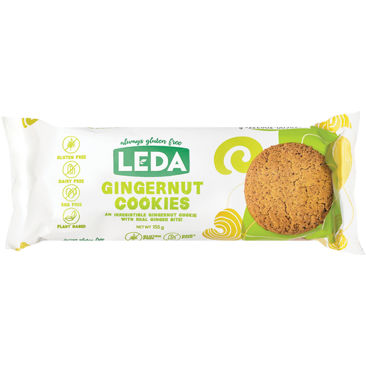 Leda Gingernut Cookies - Box of 8