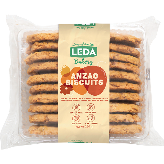 Leda ANZAC Biscuits Bakery Range - Box of 6