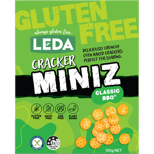 Leda Cracker Miniz Classic BBQ - Box of 6