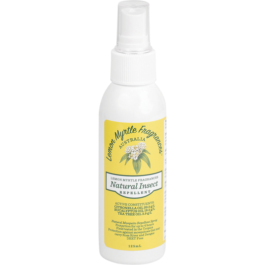 Lemon Myrtle Fragrances Natural Insect Repellent 125ml