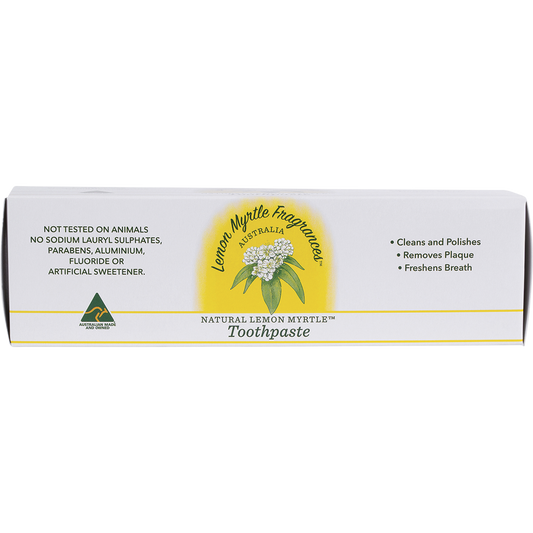 Lemon Myrtle Fragrances Toothpaste Fluoride Free