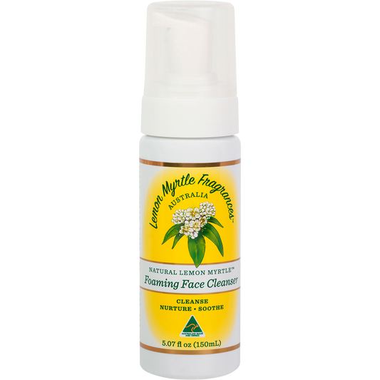 Lemon Myrtle Fragrances Foaming Face Cleanser