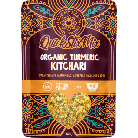 Love My Earth Quick Stix Mix Organic Turmeric Kitchari