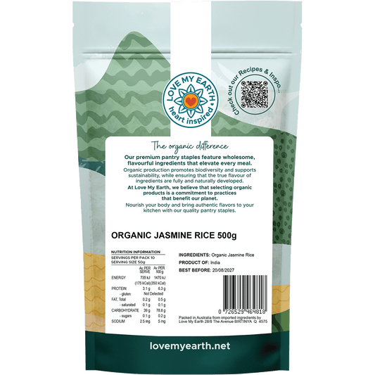 Love My Earth Organic Jasmine Rice