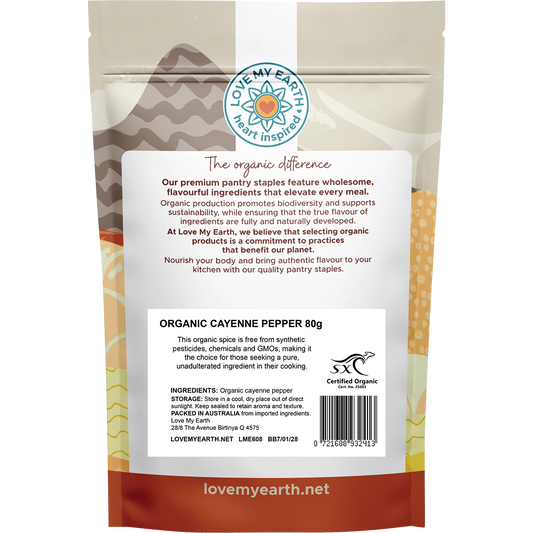 Love My Earth Organic Cayenne Pepper