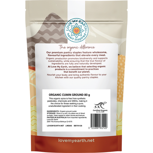 Love My Earth Organic Cumin Ground