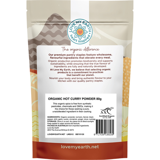 Love My Earth Organic Hot Curry Powder