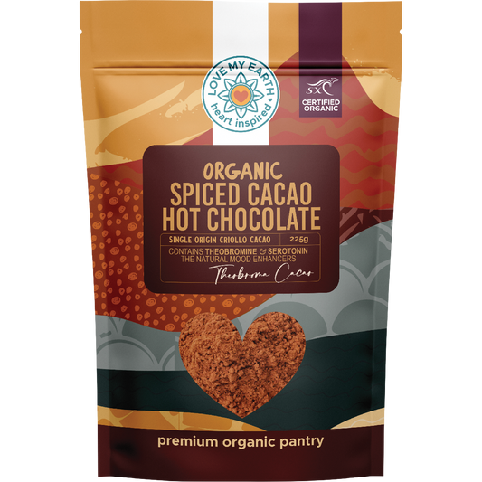 Love My Earth Organic Spiced Cacao Hot Chocolate