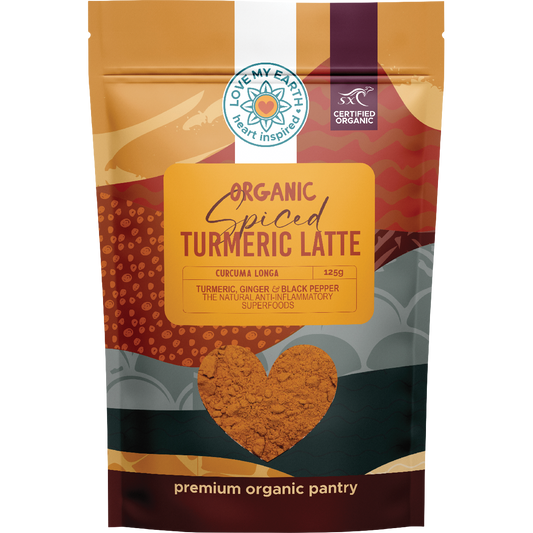 Love My Earth Organic Spiced Turmeric Latte