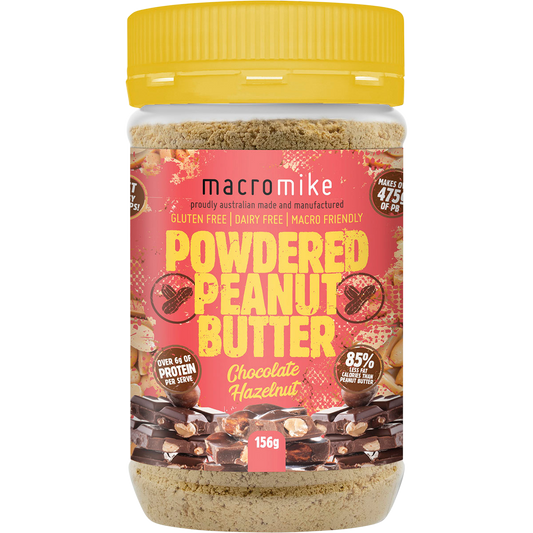 MACRO MIKE Powdered Peanut Butter Chocolate Hazelnut