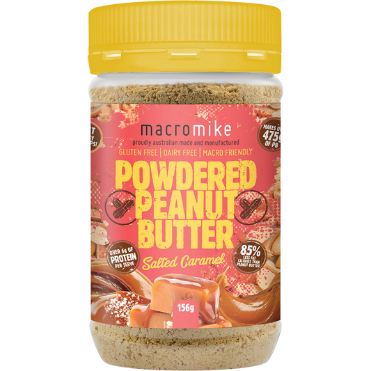 MACRO MIKE Powdered Peanut Butter Salted Caramel