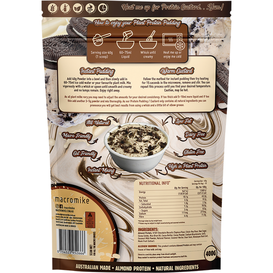 MACRO MIKE Plant Protein Pudding Cookies & Cream