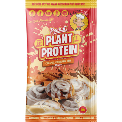 MACRO MIKE Peanut Plant Protein Sample Pack 8 x 40g