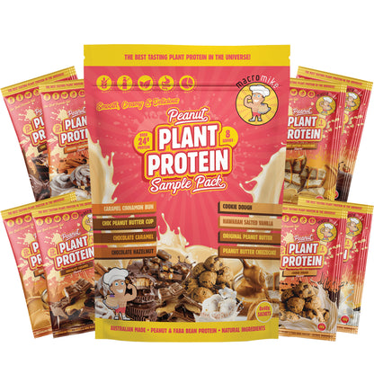 MACRO MIKE Peanut Plant Protein Sample Pack 8 x 40g