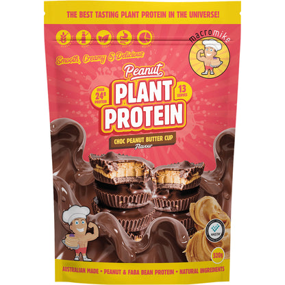MACRO MIKE Peanut Plant Protein Choc Peanut Butter Cup 1 x 520g