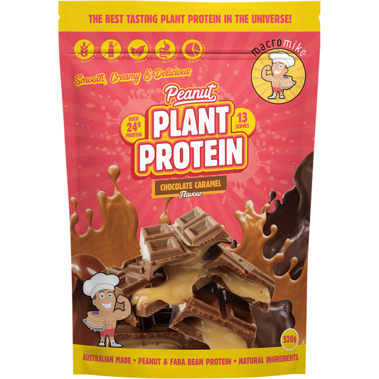 MACRO MIKE Peanut Plant Protein Chocolate Caramel